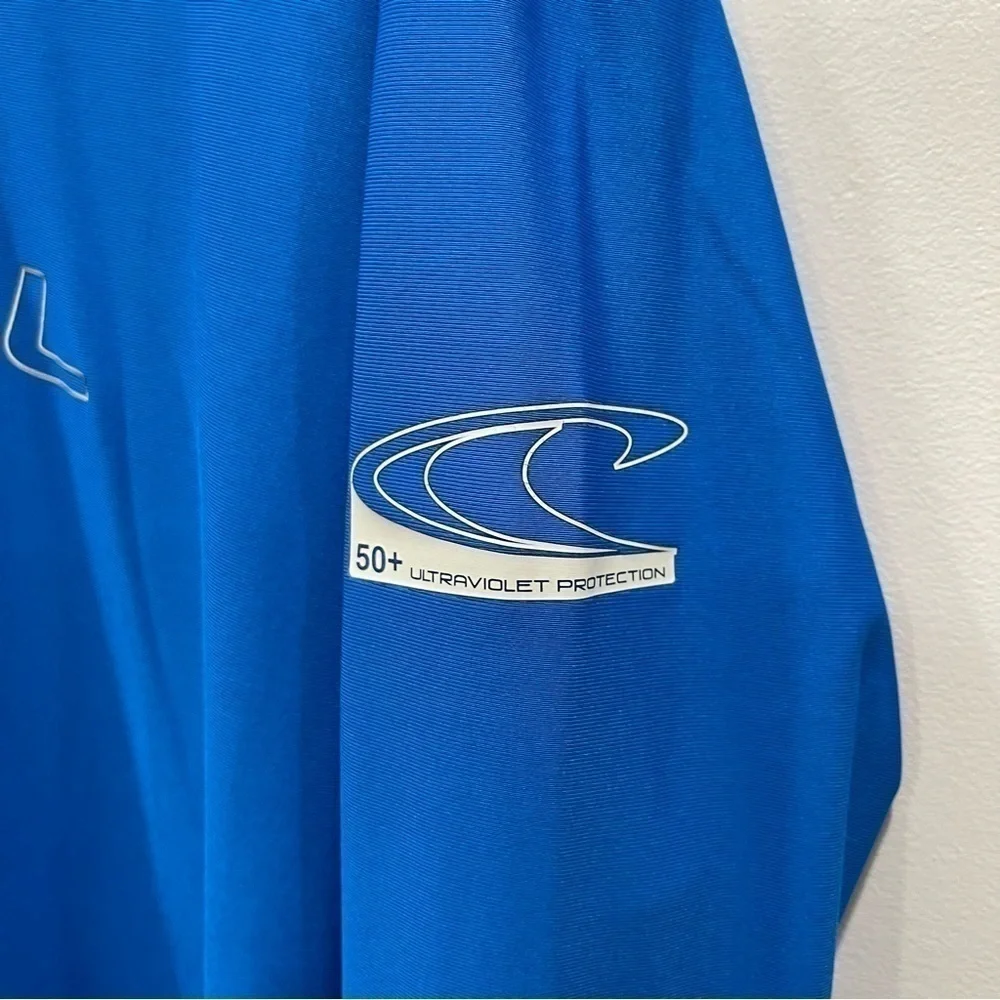 O’Neill Youth Basic Skins 50+ Long Sleeve Sun Shirt Blue Size 12 Rashguard
